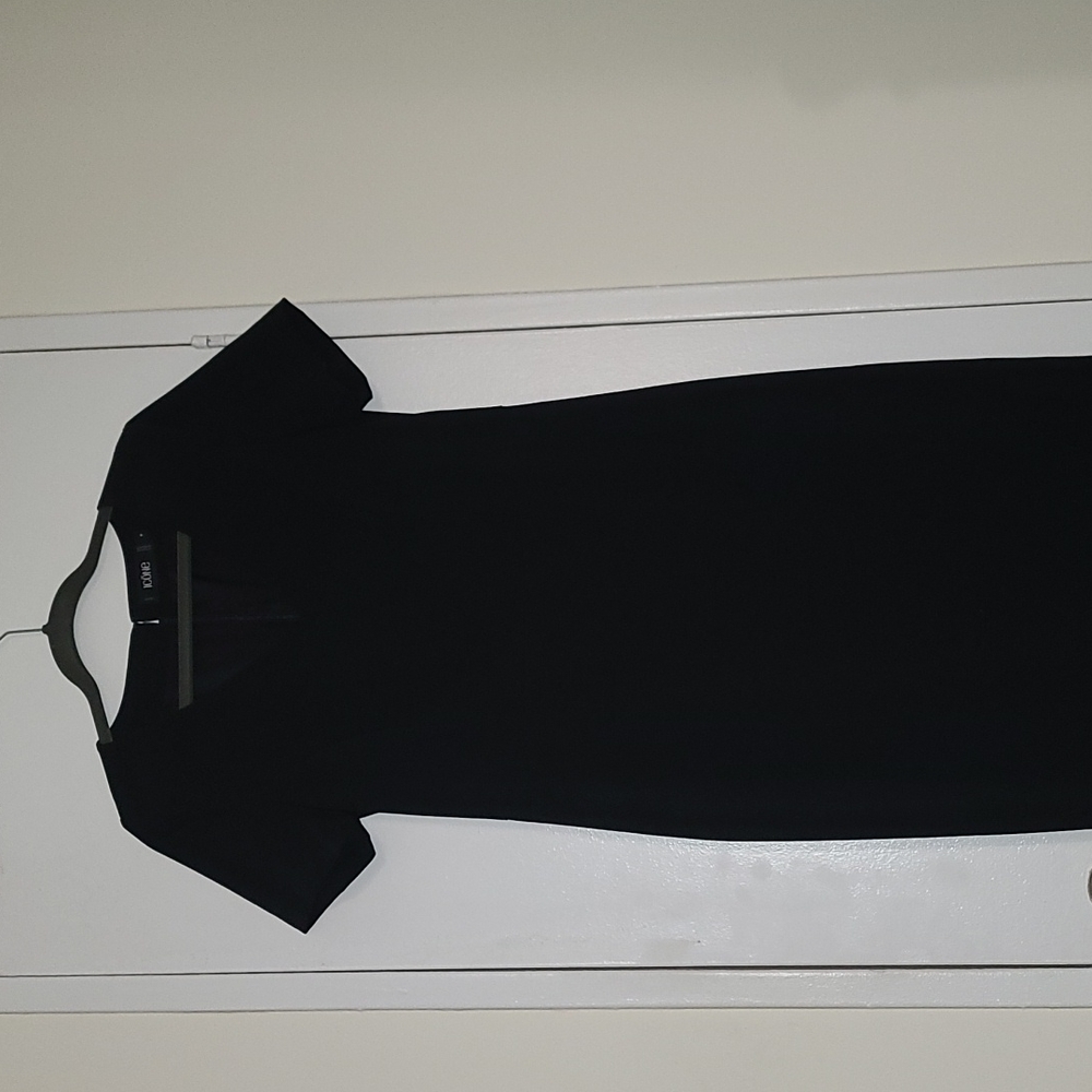 Black Simons Icone Dress